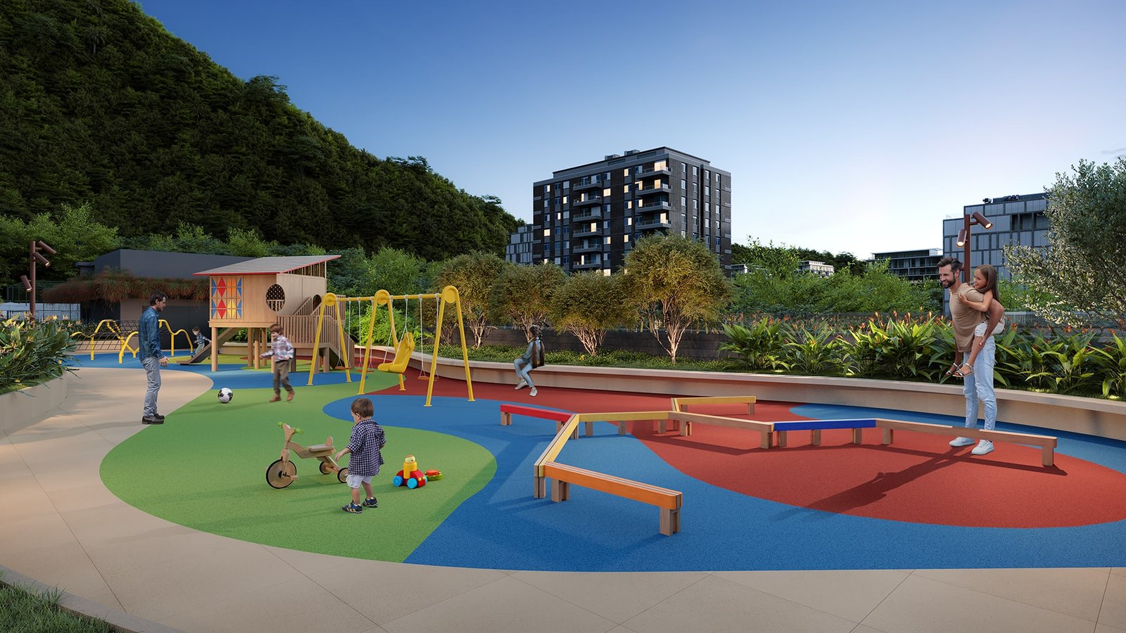 Playground do rooftop